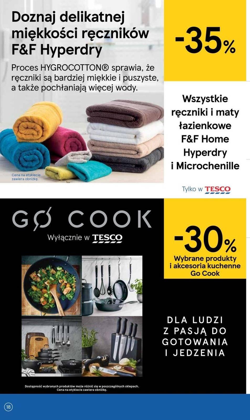 Gazetka promocyjna Tesco str. 18