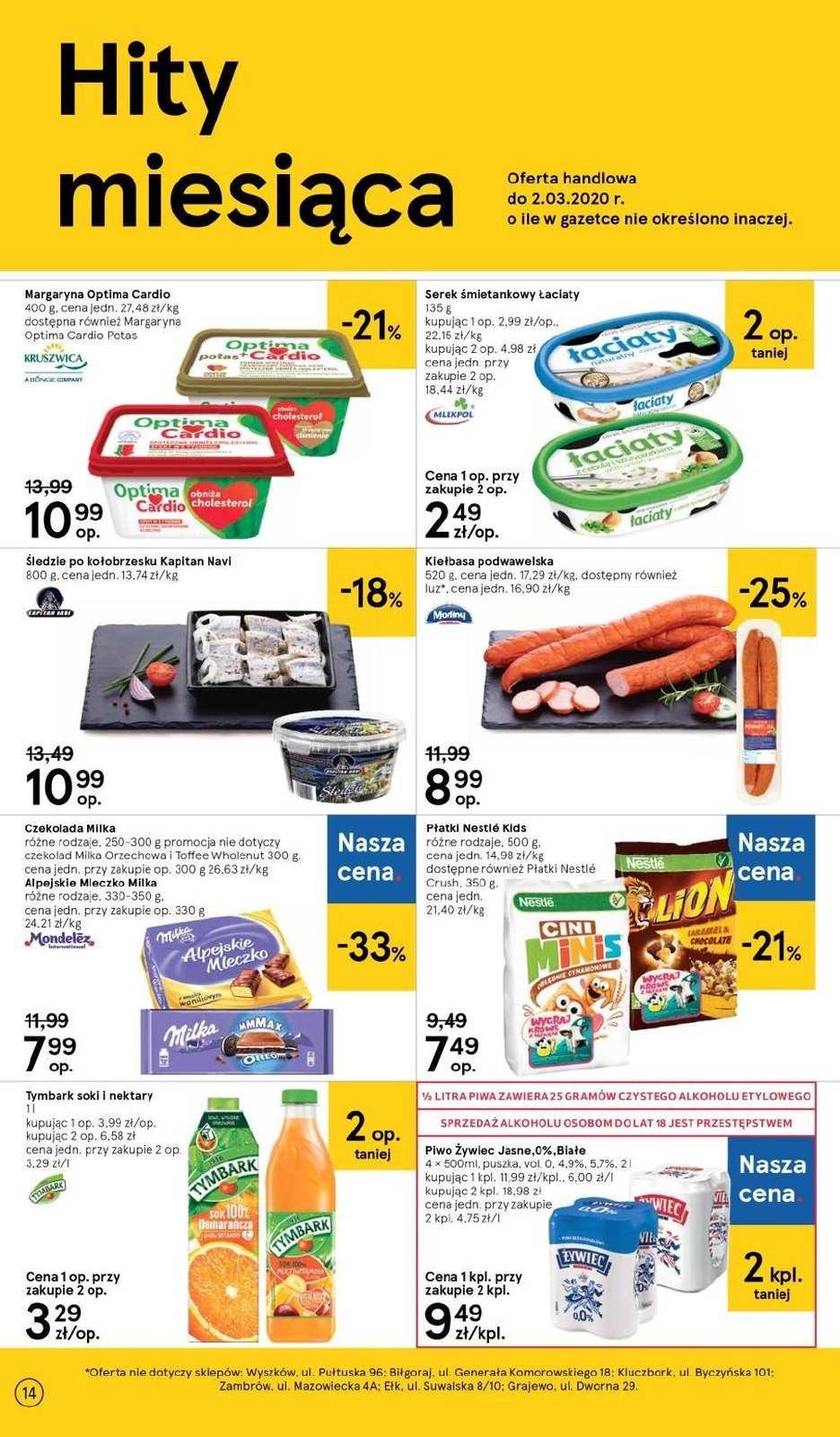 Gazetka promocyjna Tesco str. 14