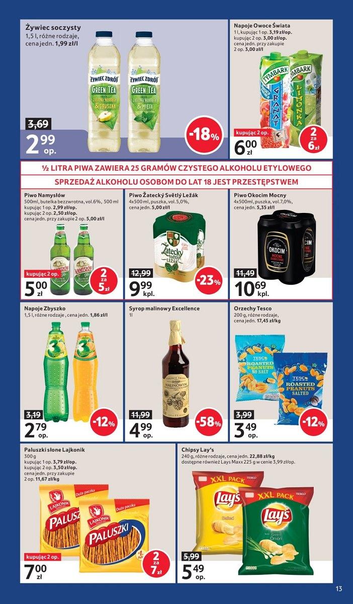 Gazetka promocyjna Tesco str. 13