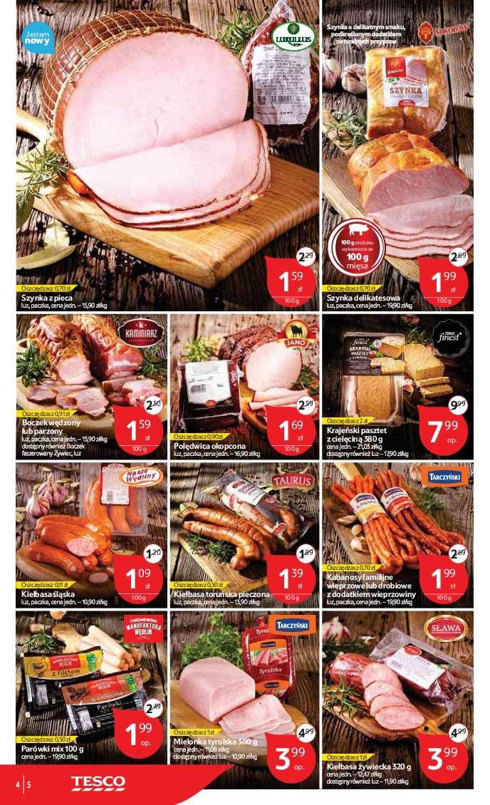 Gazetka promocyjna Tesco str. 4