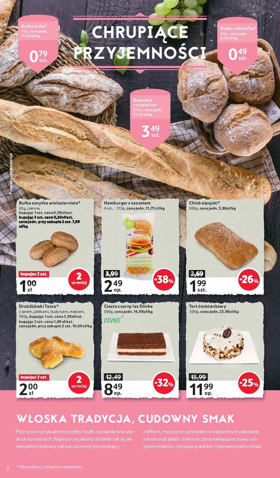 Gazetka promocyjna Tesco str. 2