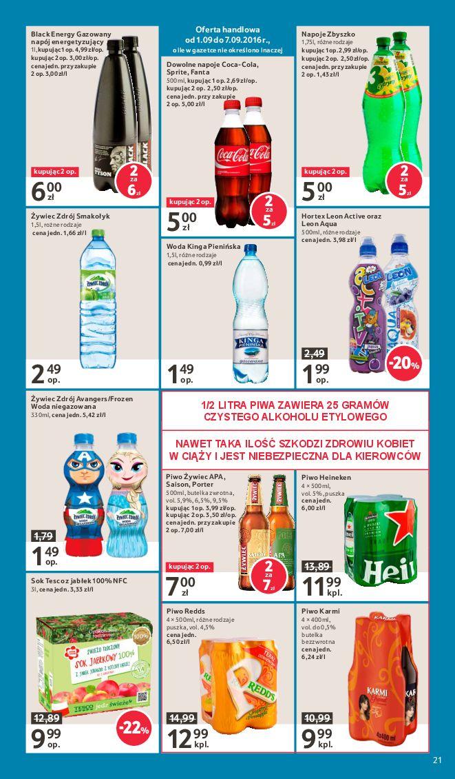 Gazetka promocyjna Tesco str. 21