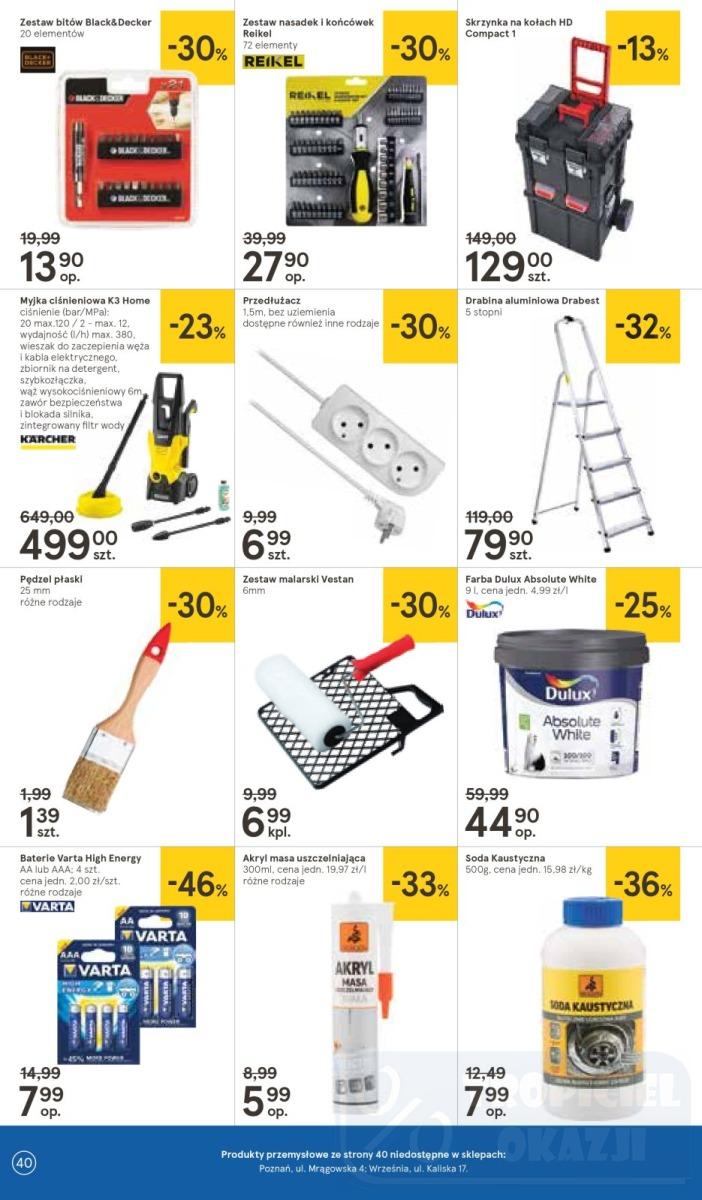 Gazetka promocyjna Tesco str. 40