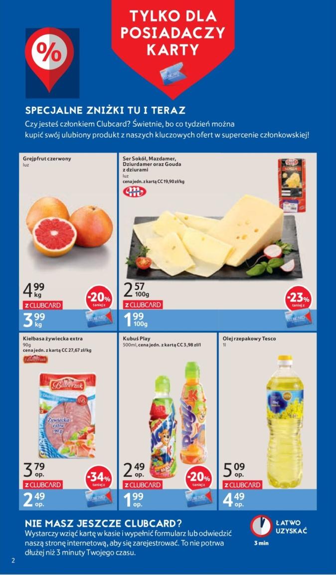 Gazetka promocyjna Tesco str. 2