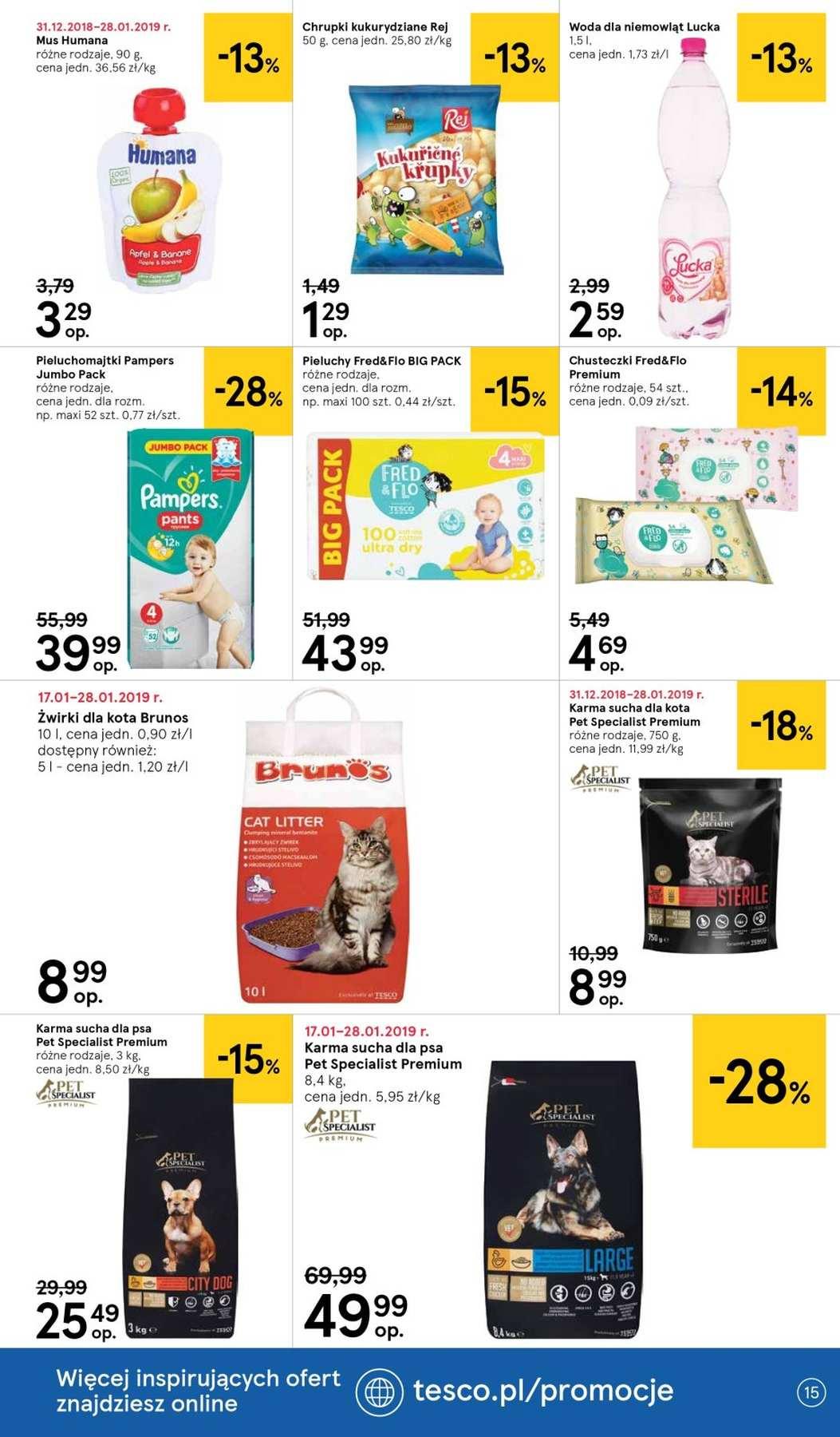 Gazetka promocyjna Tesco str. 15