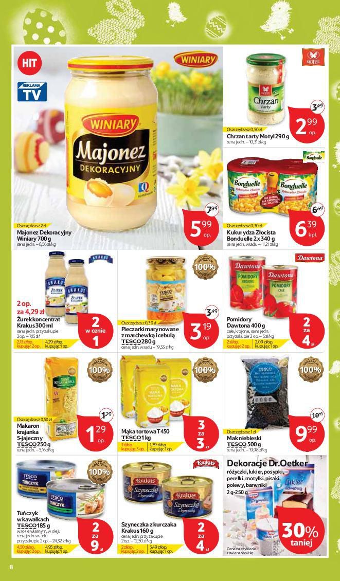 Gazetka promocyjna Tesco str. 8