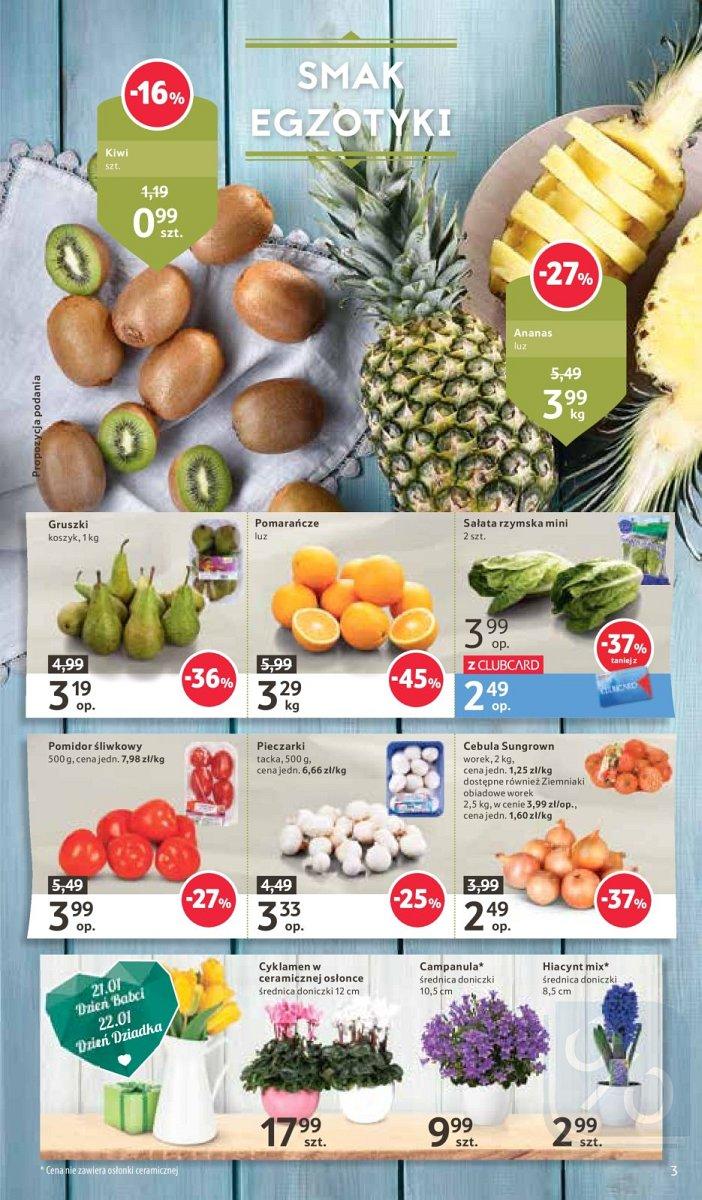 Gazetka promocyjna Tesco str. 3