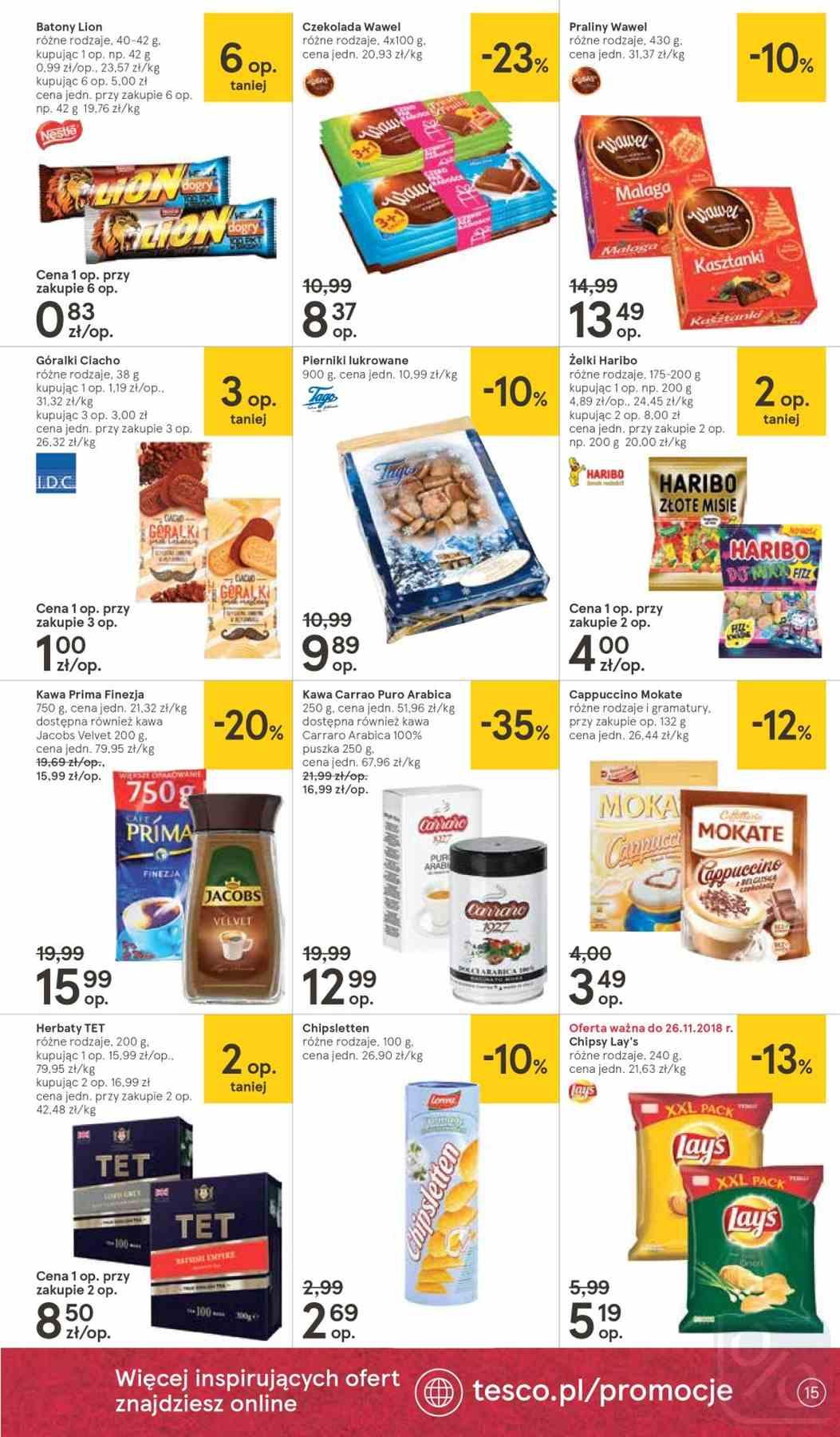 Gazetka promocyjna Tesco str. 15