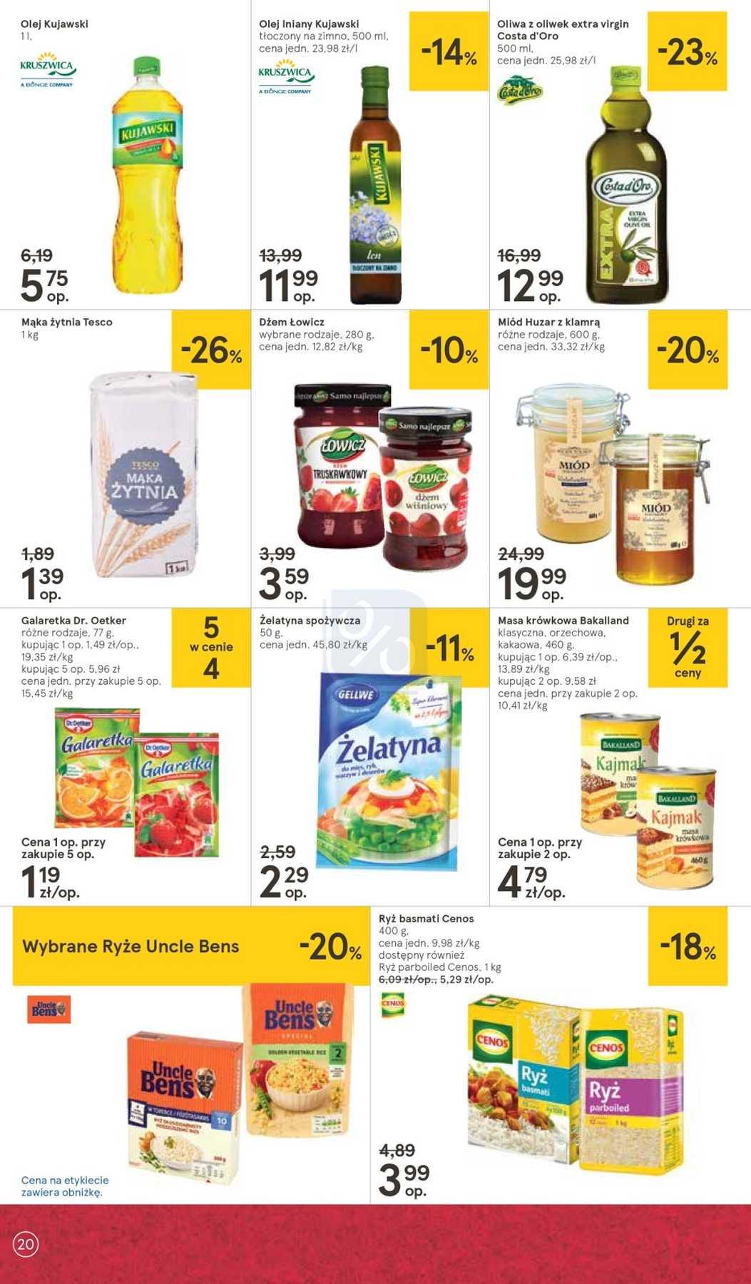 Gazetka promocyjna Tesco str. 20