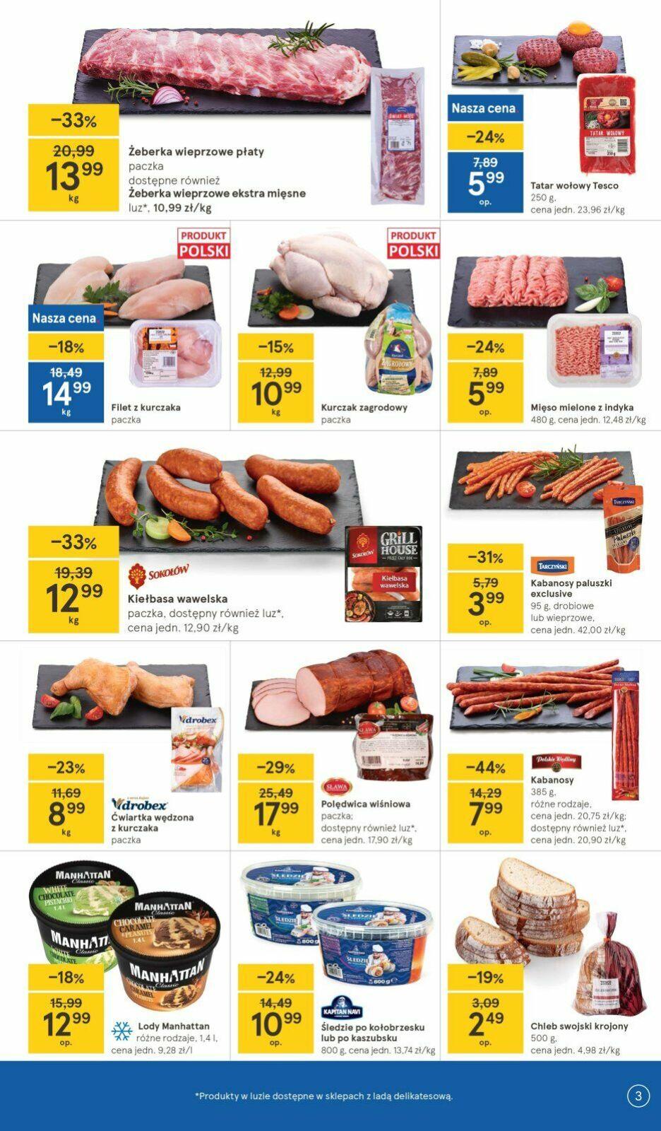 Gazetka promocyjna Tesco str. 3