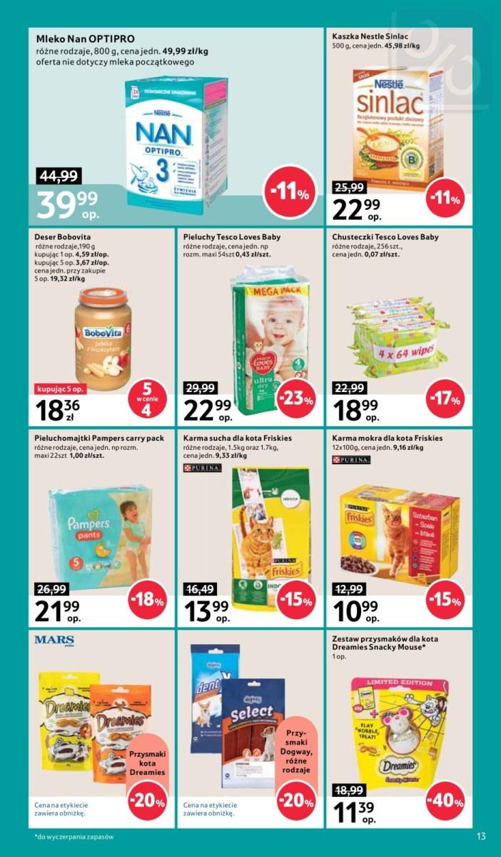 Gazetka promocyjna Tesco str. 13