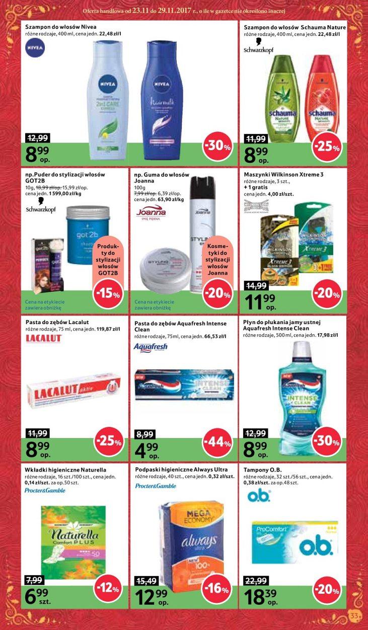 Gazetka promocyjna Tesco str. 33