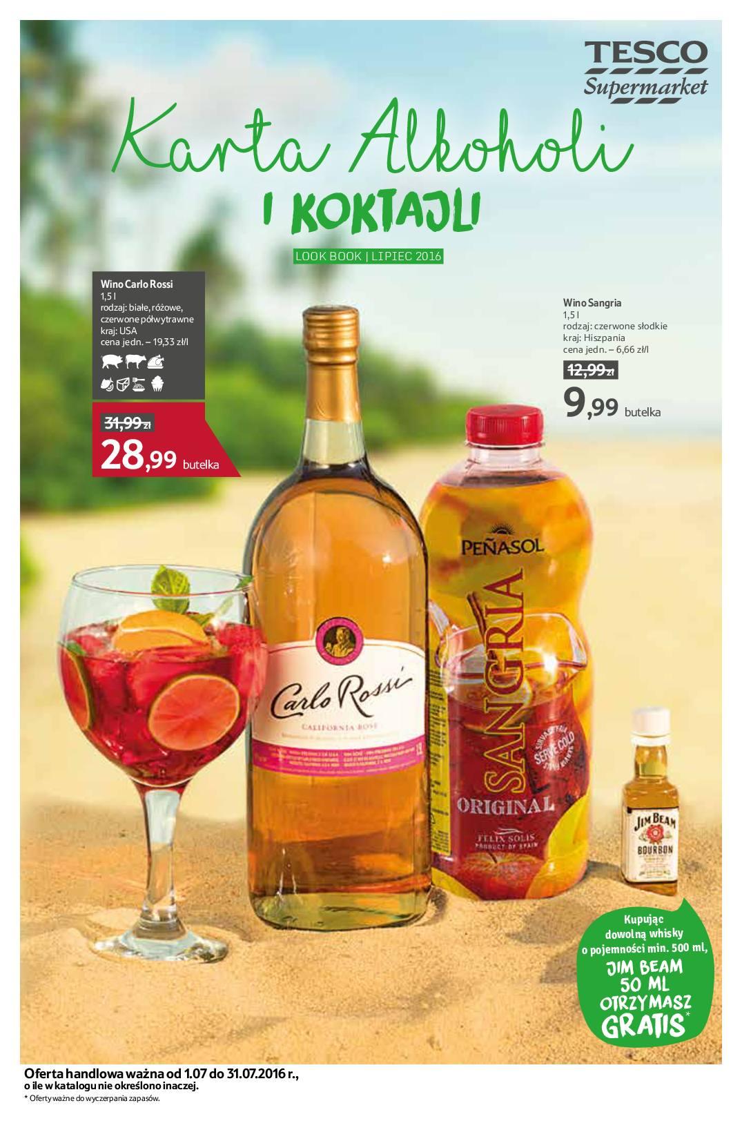 Gazetka promocyjna Tesco str. 1