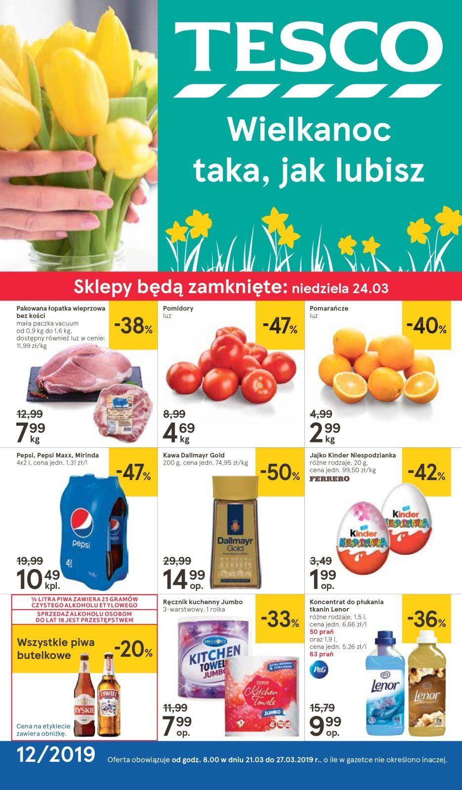 Gazetka promocyjna Tesco str. 1