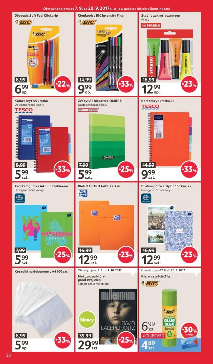 Gazetka promocyjna Tesco str. 28
