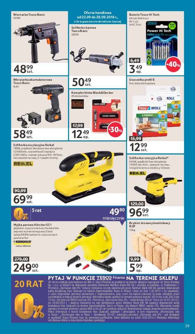 Gazetka promocyjna Tesco str. 29