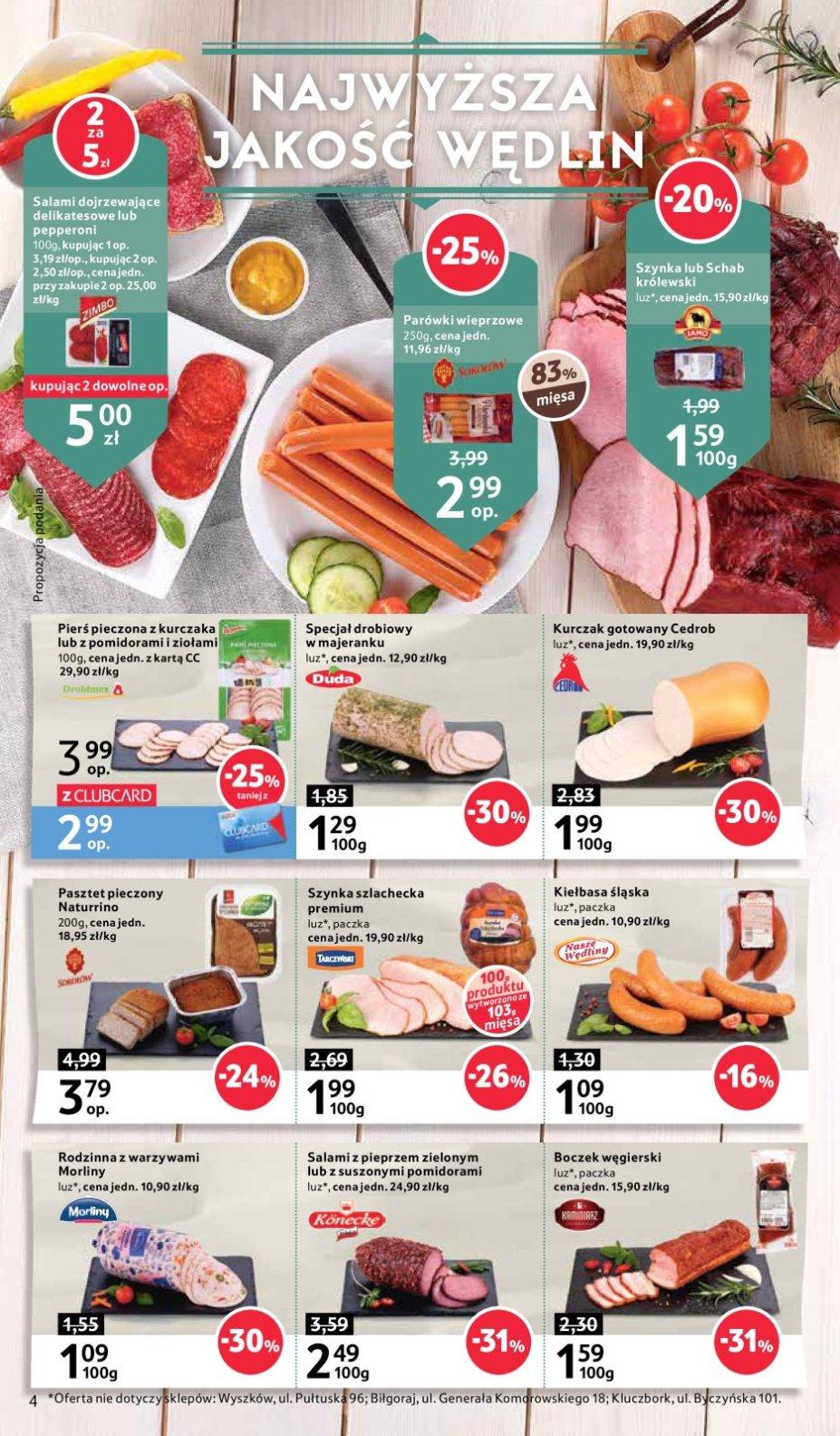 Gazetka promocyjna Tesco str. 4