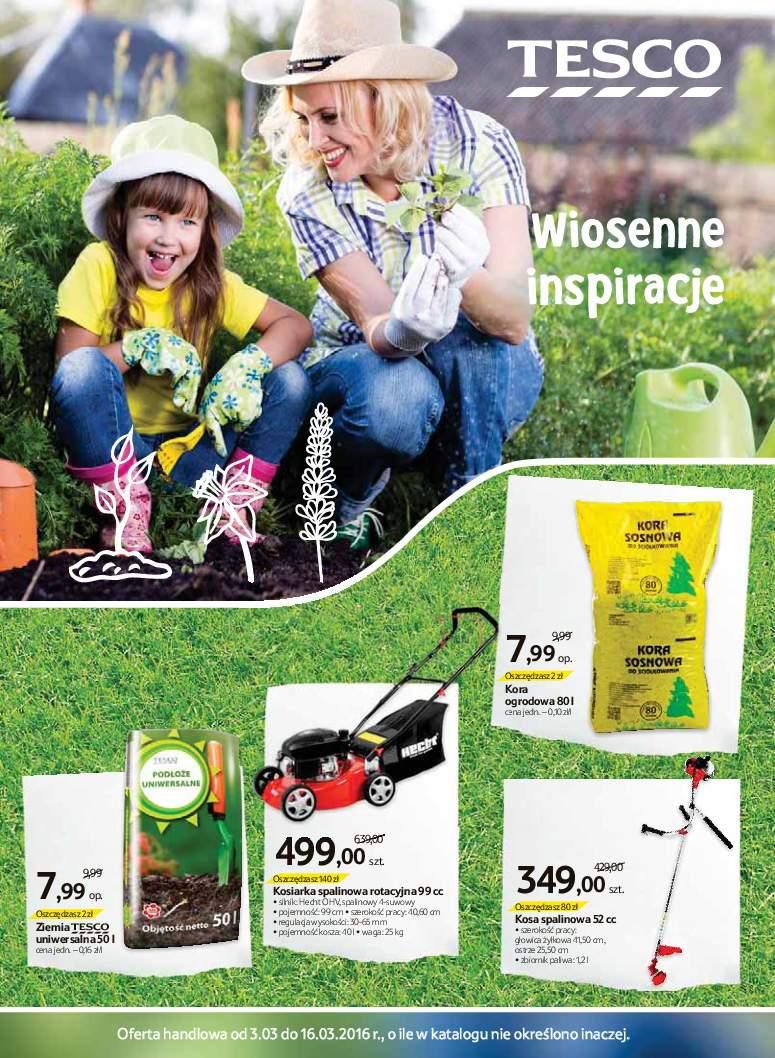 Gazetka promocyjna Tesco str. 1