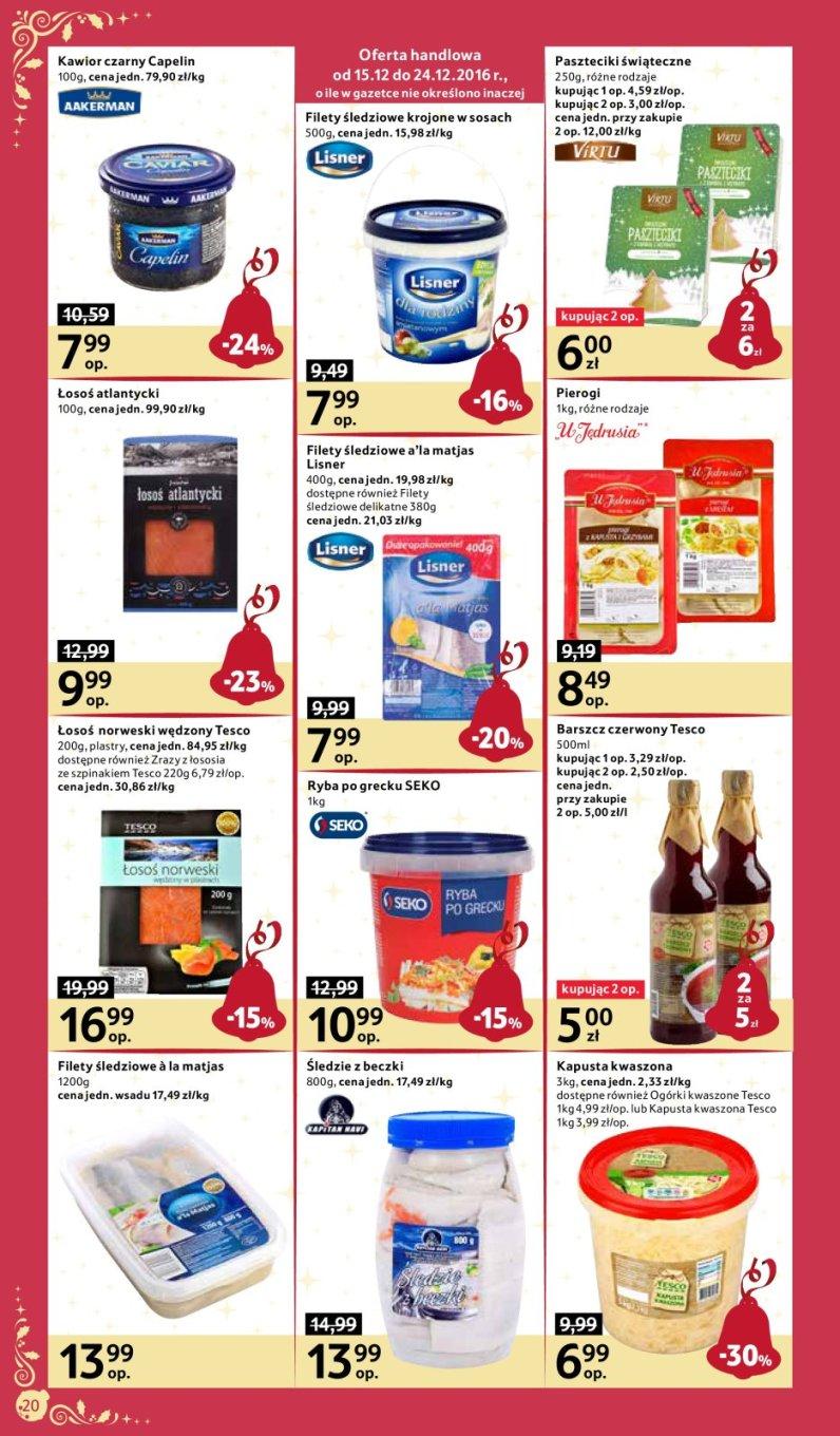 Gazetka promocyjna Tesco str. 20