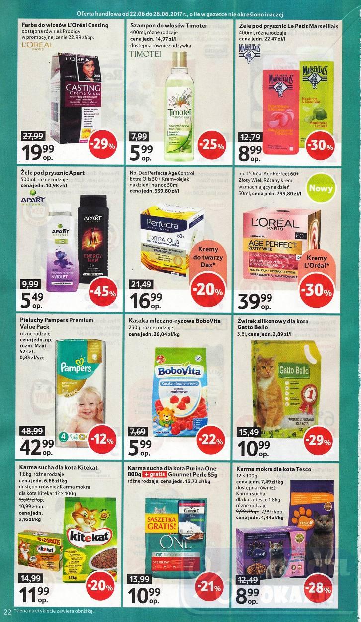 Gazetka promocyjna Tesco str. 22
