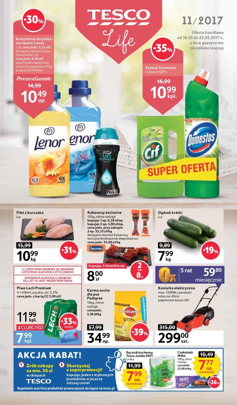 Gazetka promocyjna Tesco str. 1