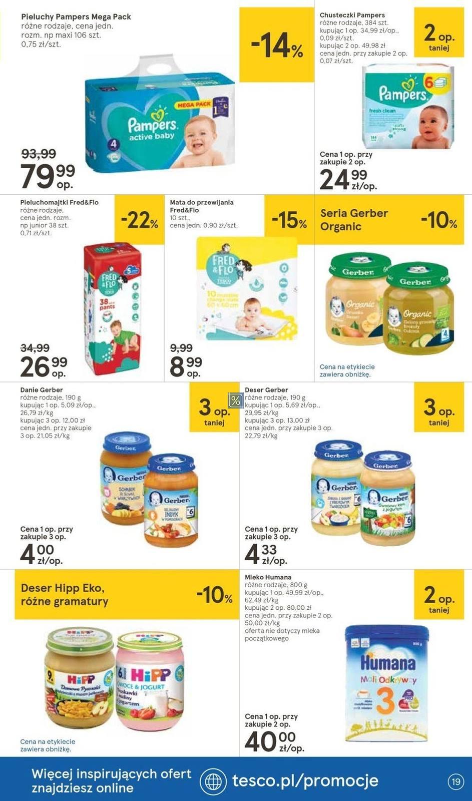 Gazetka promocyjna Tesco str. 19