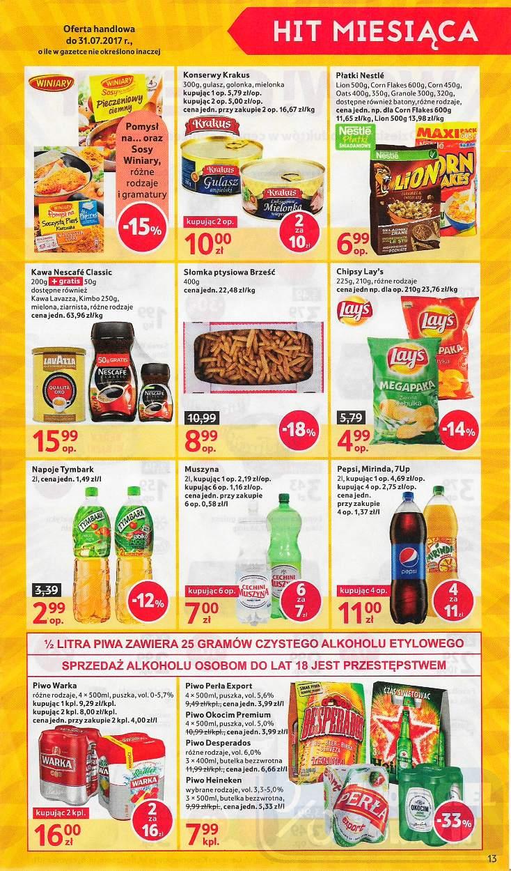 Gazetka promocyjna Tesco str. 13