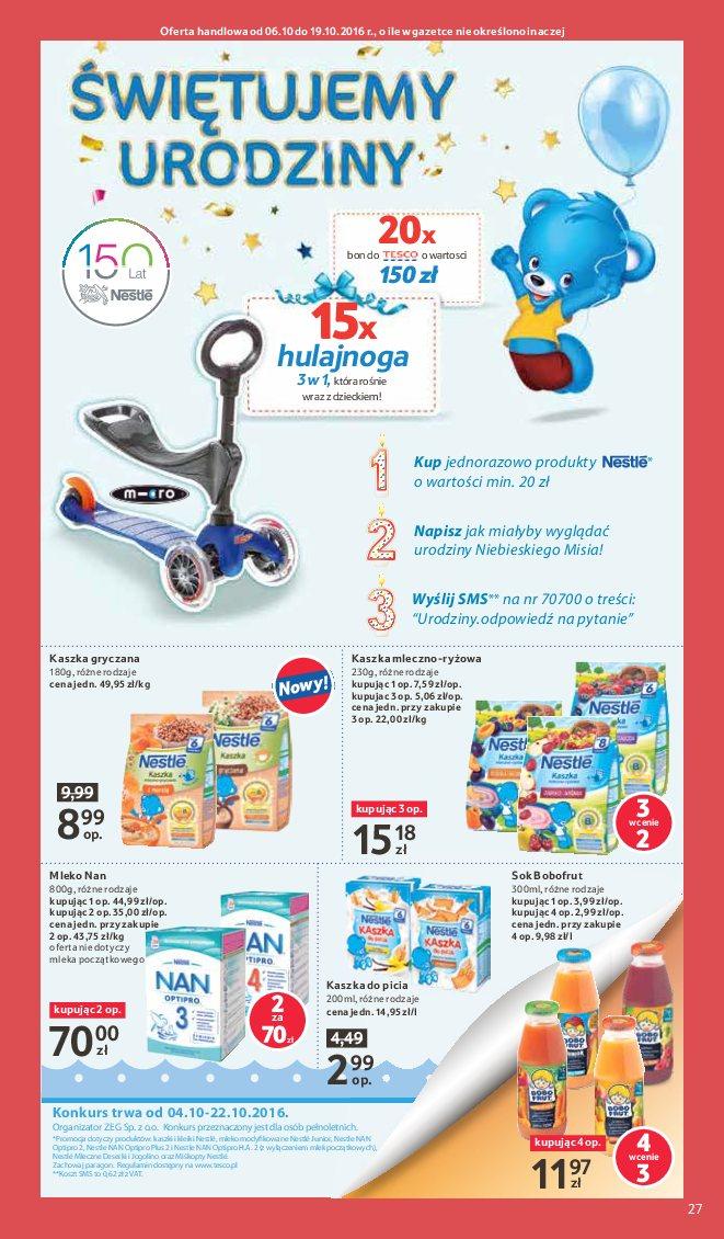 Gazetka promocyjna Tesco str. 27