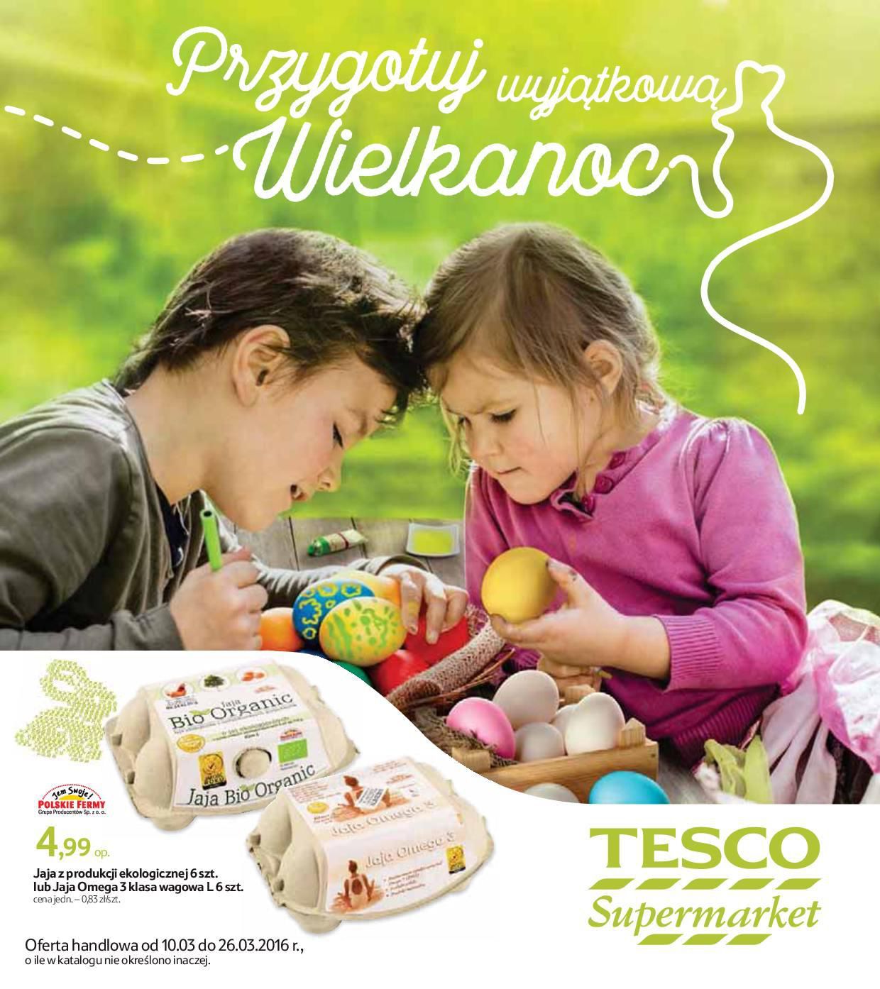 Gazetka promocyjna Tesco str. 1