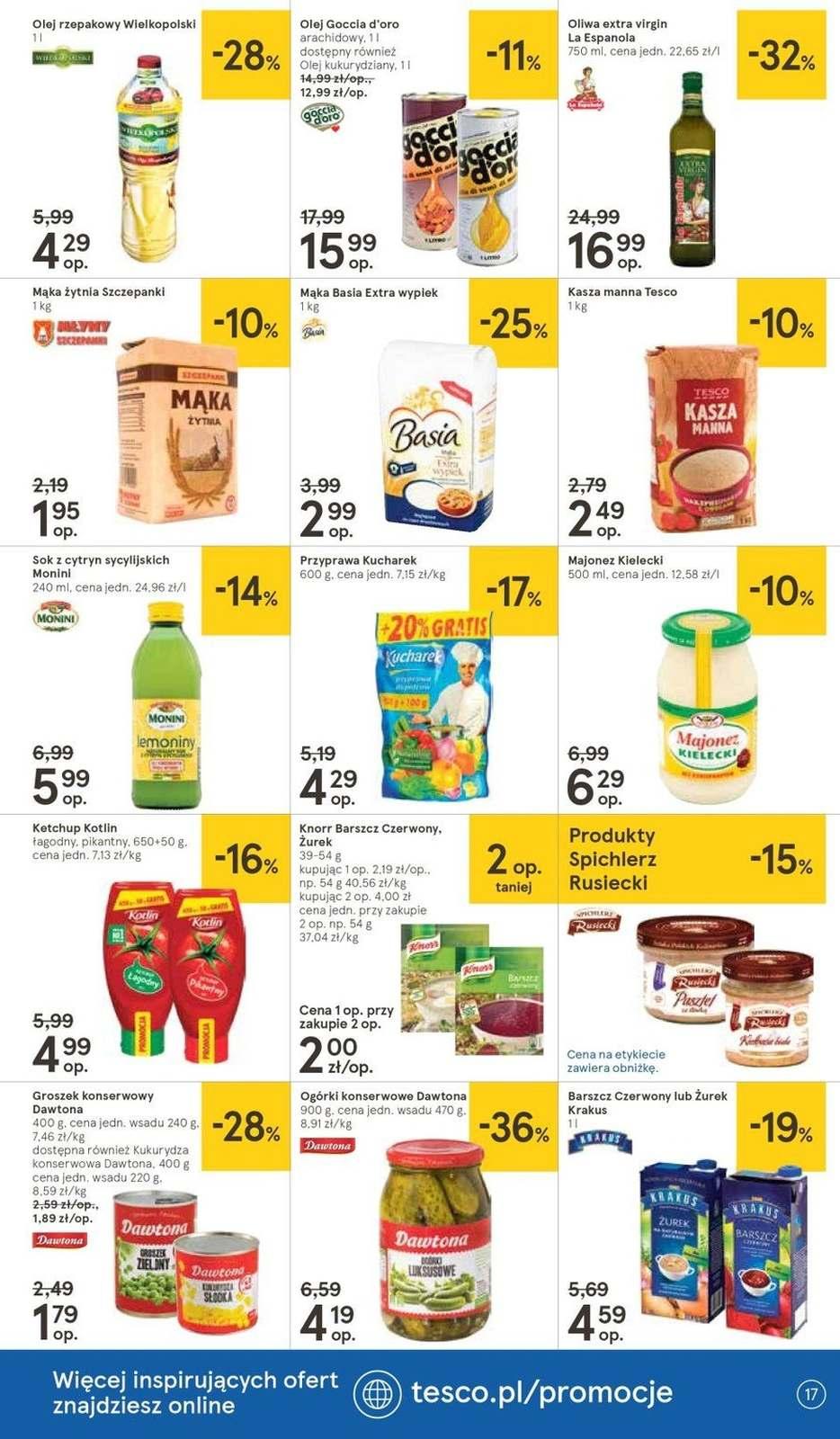 Gazetka promocyjna Tesco str. 17