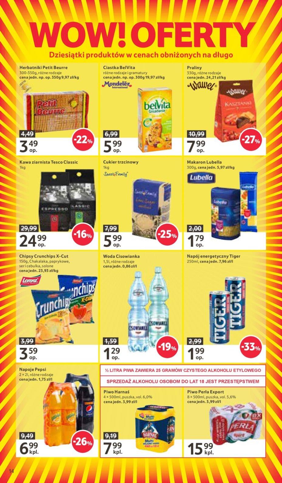 Gazetka promocyjna Tesco str. 14