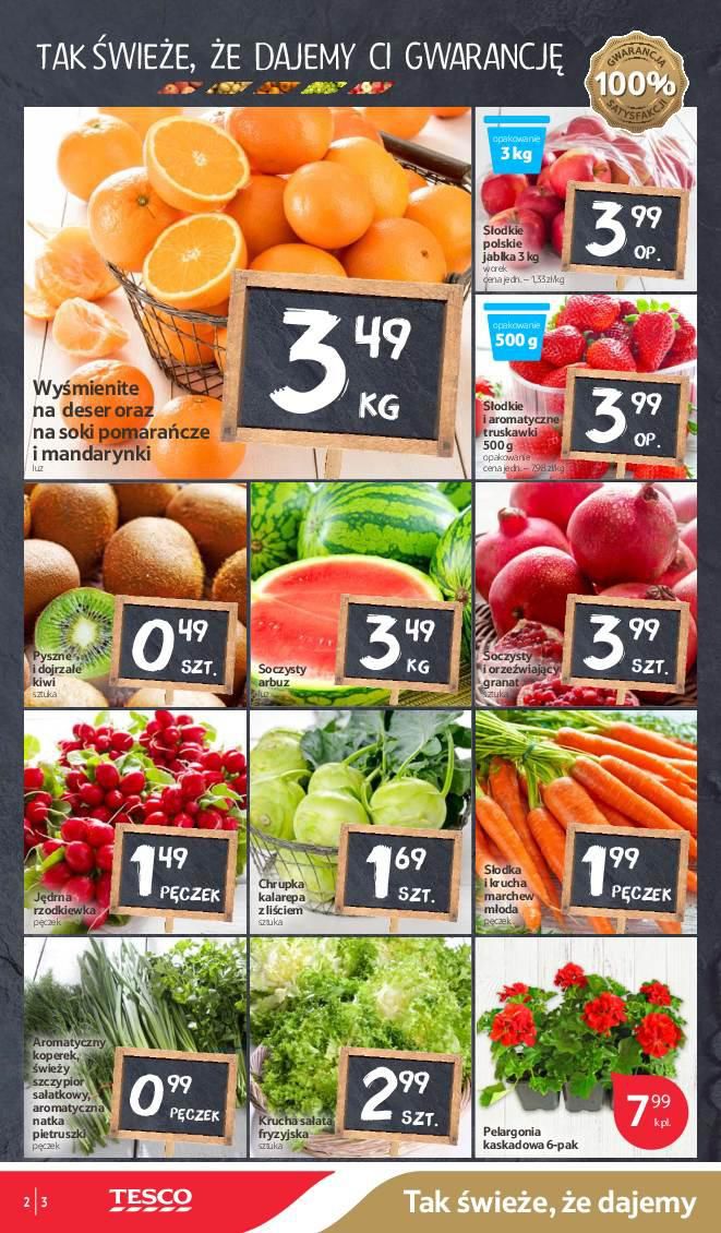 Gazetka promocyjna Tesco str. 2