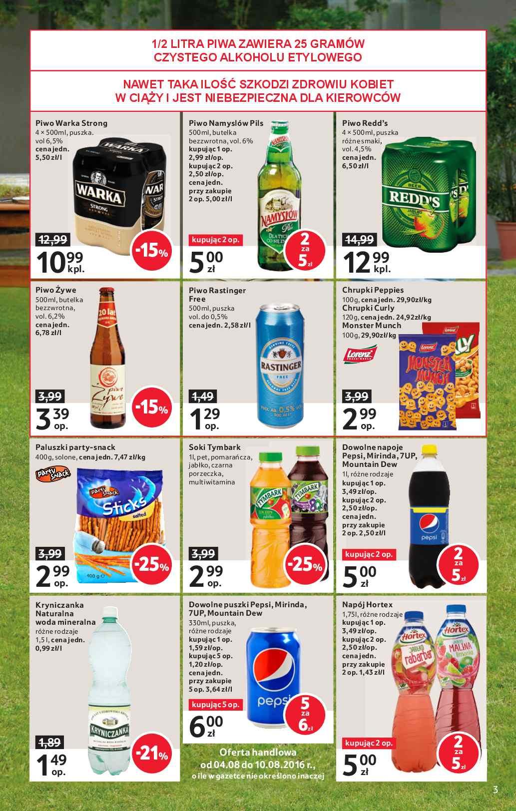 Gazetka promocyjna Tesco str. 3