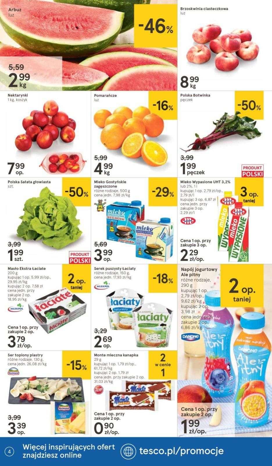 Gazetka promocyjna Tesco str. 4