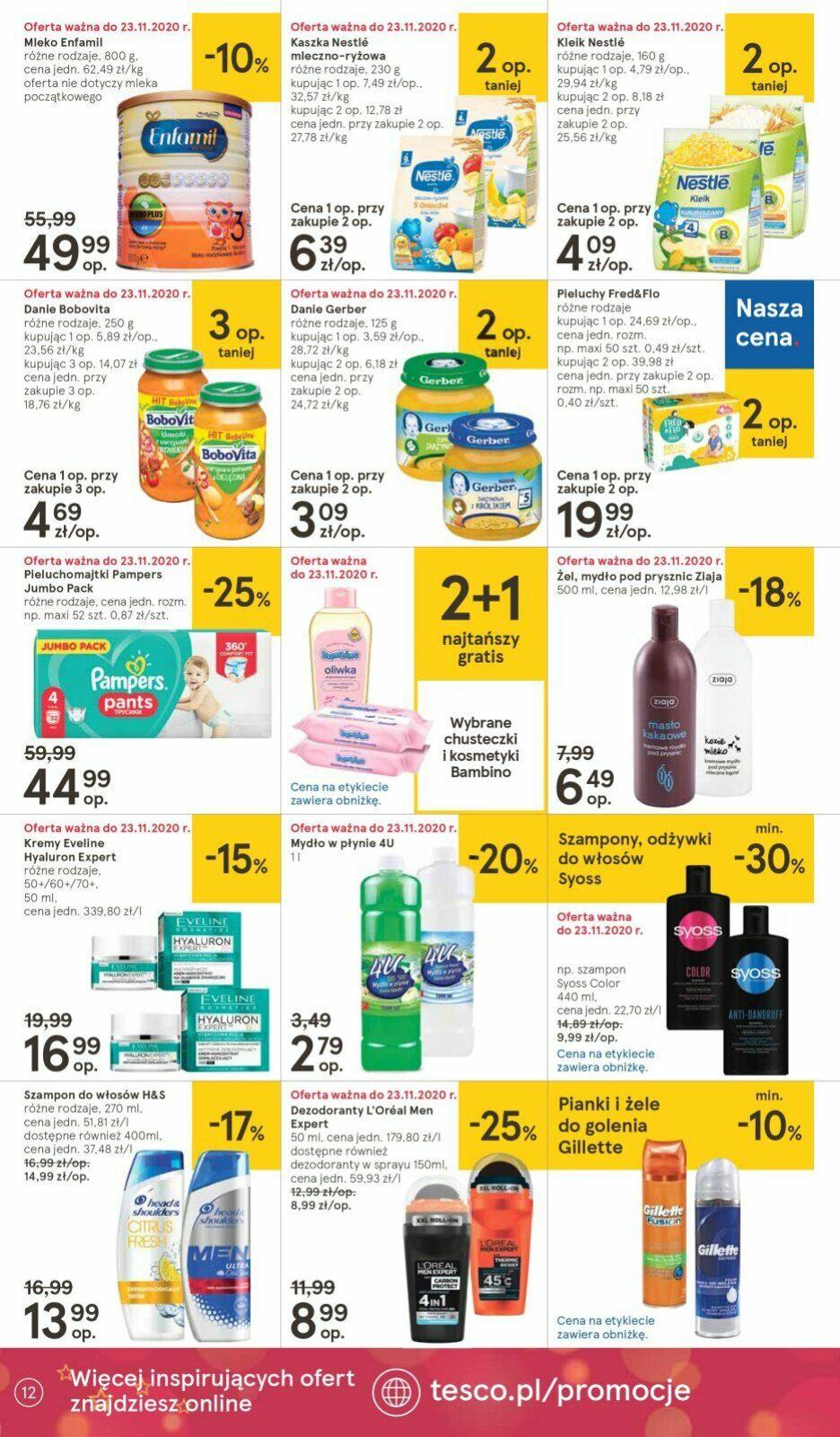 Gazetka promocyjna Tesco str. 12