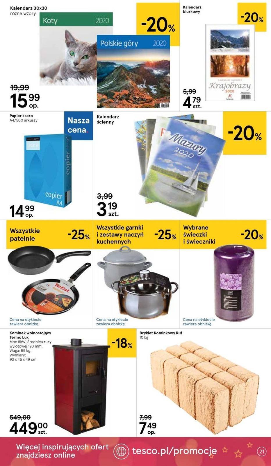 Gazetka promocyjna Tesco str. 21