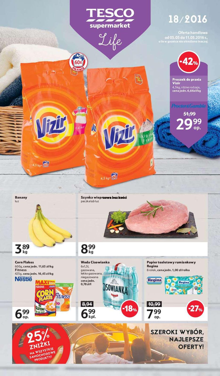 Gazetka promocyjna Tesco str. 1