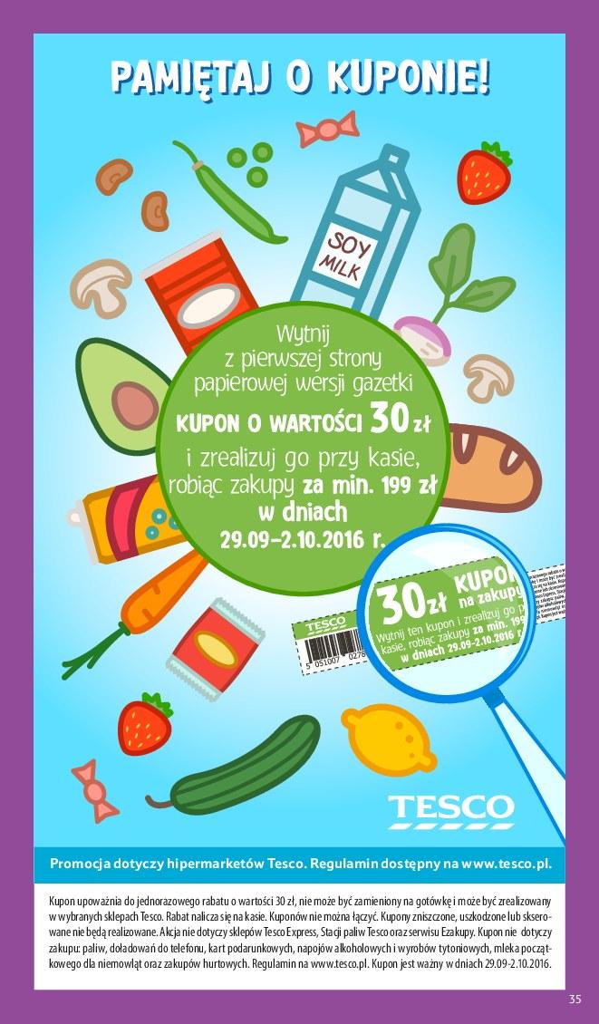 Gazetka promocyjna Tesco str. 35