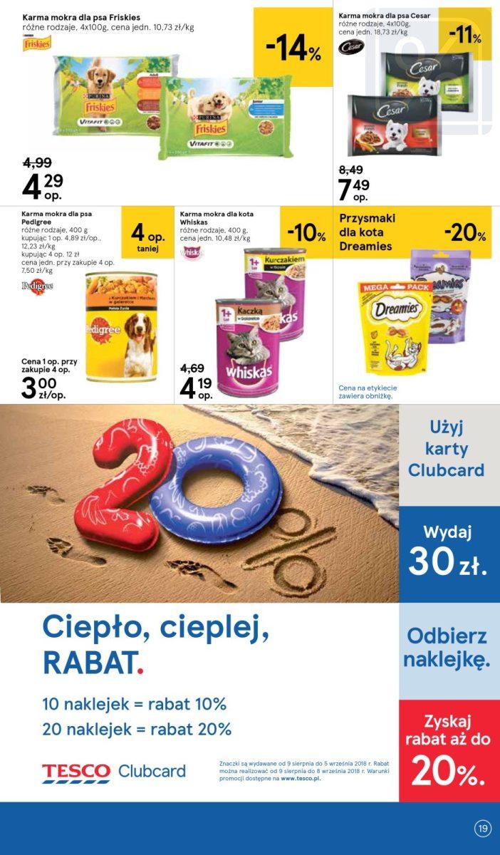 Gazetka promocyjna Tesco str. 19