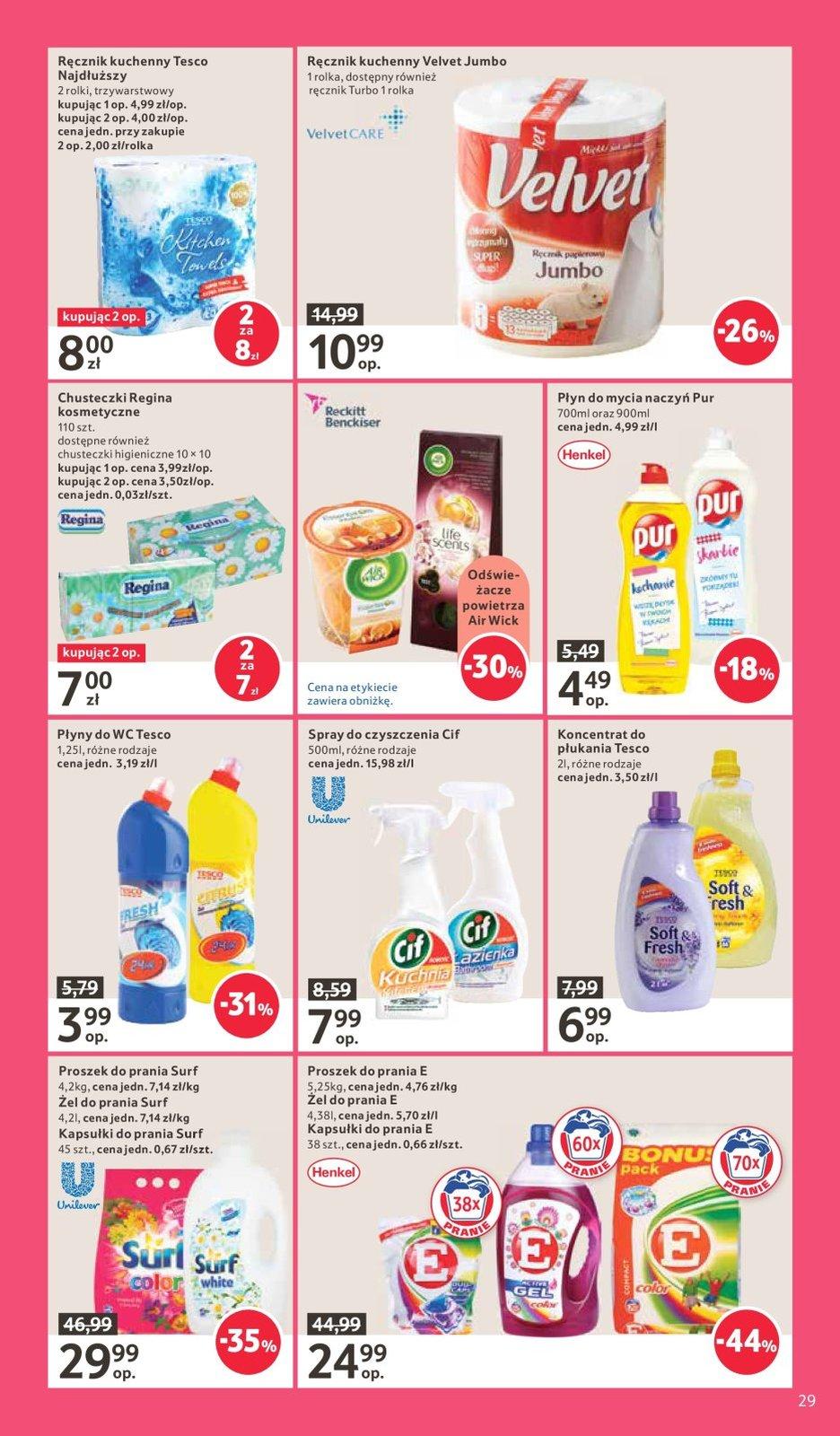 Gazetka promocyjna Tesco str. 29