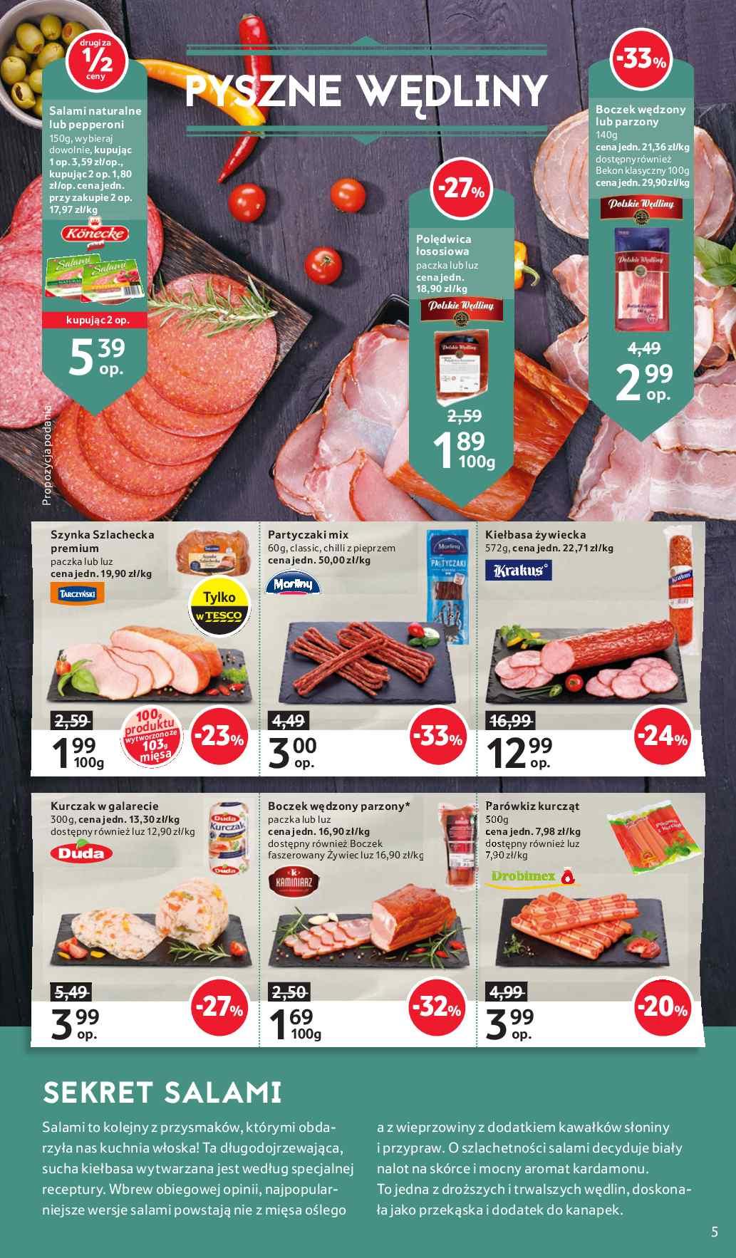 Gazetka promocyjna Tesco str. 5