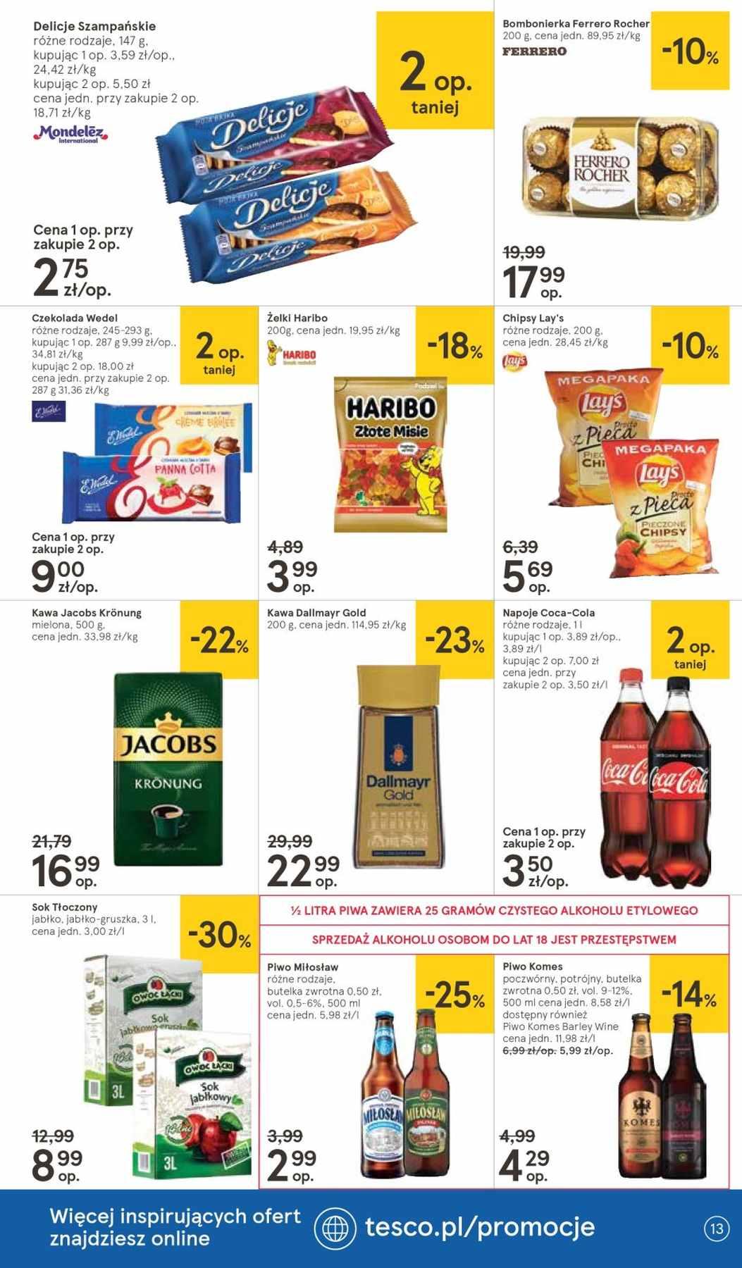 Gazetka promocyjna Tesco str. 13