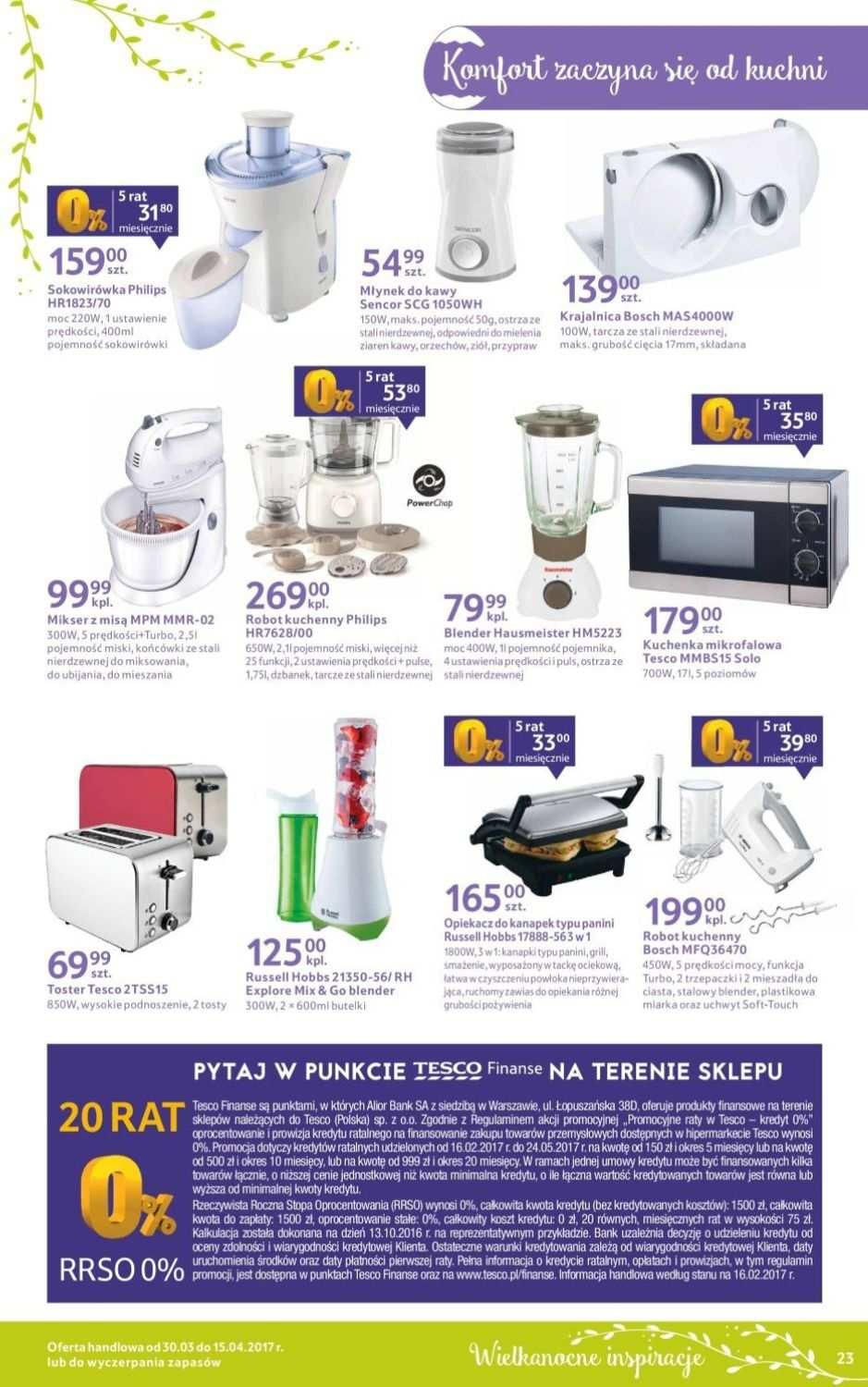 Gazetka promocyjna Tesco str. 23