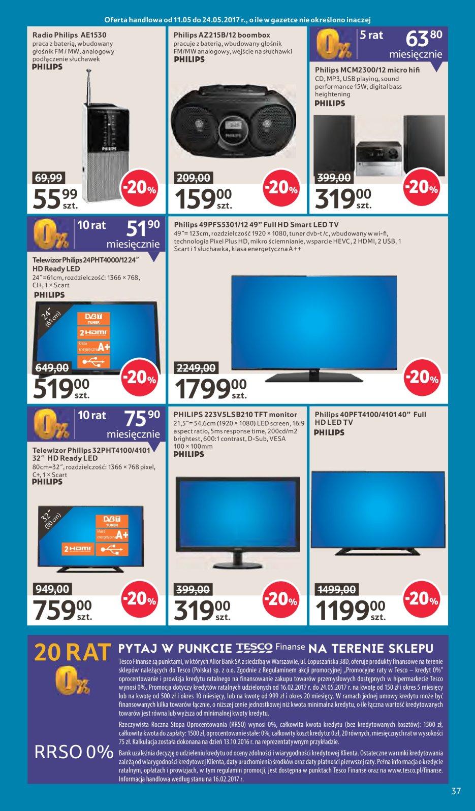 Gazetka promocyjna Tesco str. 37