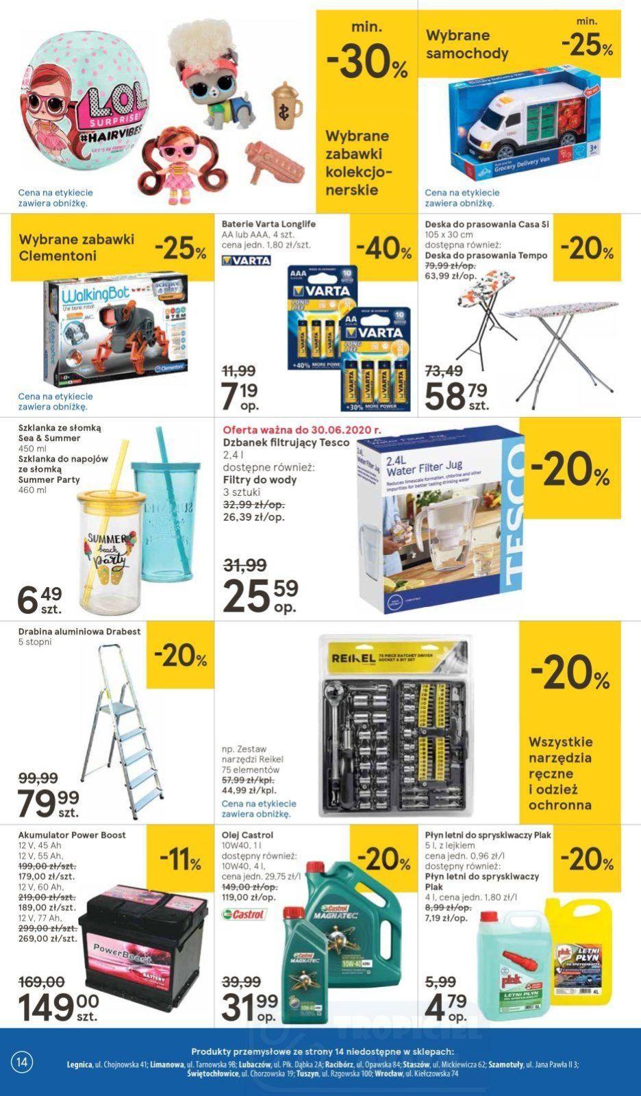 Gazetka promocyjna Tesco str. 14