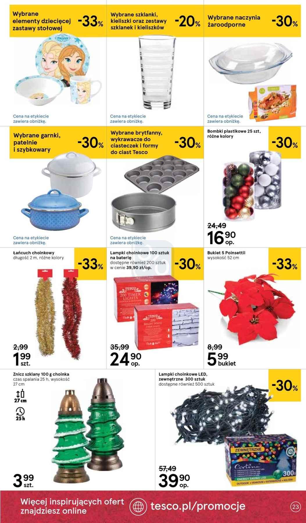 Gazetka promocyjna Tesco str. 23