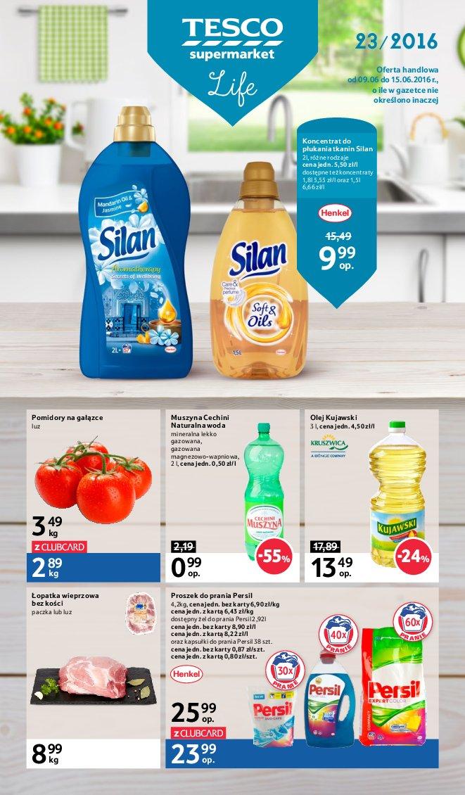 Gazetka promocyjna Tesco str. 1