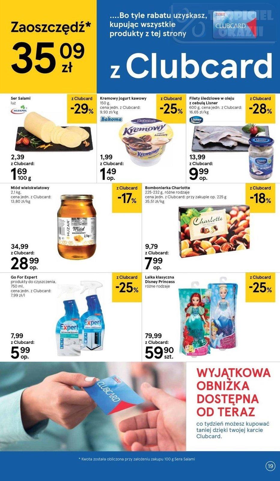 Gazetka promocyjna Tesco str. 19