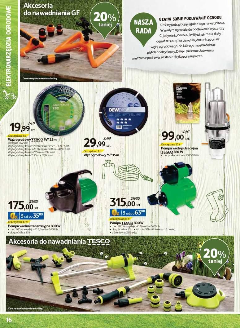 Gazetka promocyjna Tesco str. 16