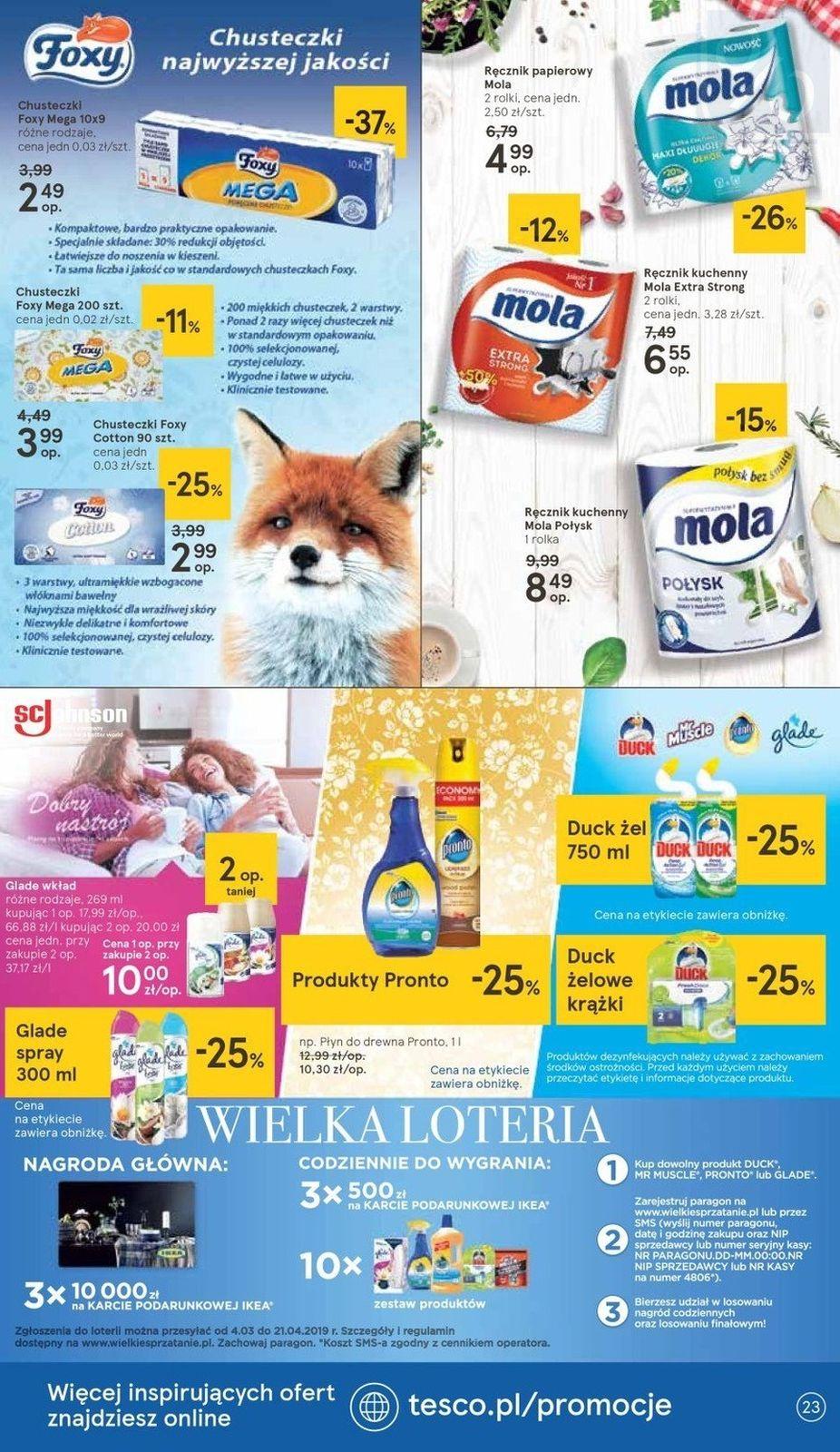 Gazetka promocyjna Tesco str. 23